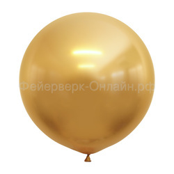 Золото, Зеркальный шар / Mirror Gold 60 см