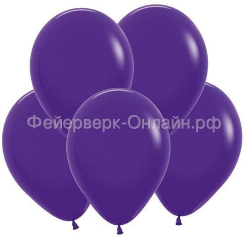 Фиолетовый, Пастель / Violet 30 см 12 шт