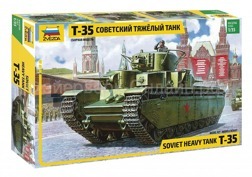Советский тяжелый танк Т-35 (1/35)