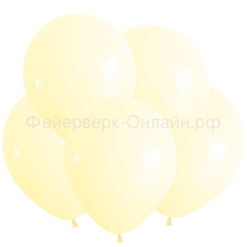Желтый Макаронс, Пастель / Yellow 30 см