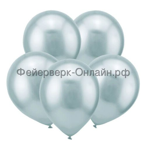 Серебро, Зеркальные шары / Mirror 30 см