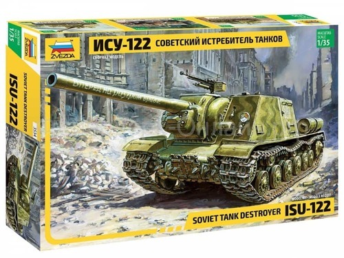 Советский истребитель танков ИСУ-122 (1/35)