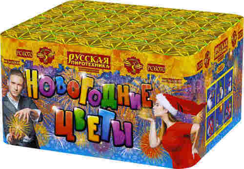 Фейерверк Новогодние цветы (0,6"х168) РС6070