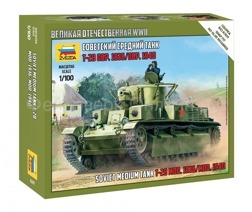 Советский средний танк Т-28 (1/100)