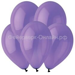 Шары фиолетовый 08, Пастель / Purple 12,5 см