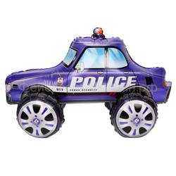 Полицейская машина синяя / Police car blue